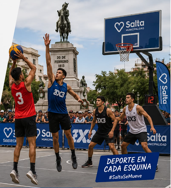 Basket 3x3 Urbano en la ciudad de Salta