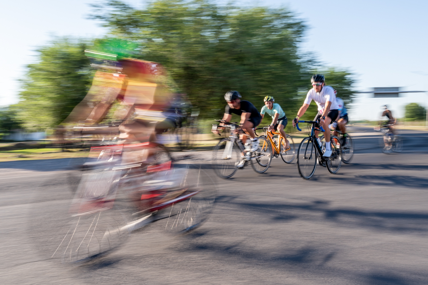 Ciclismo en el Triatlón de la Cumbre